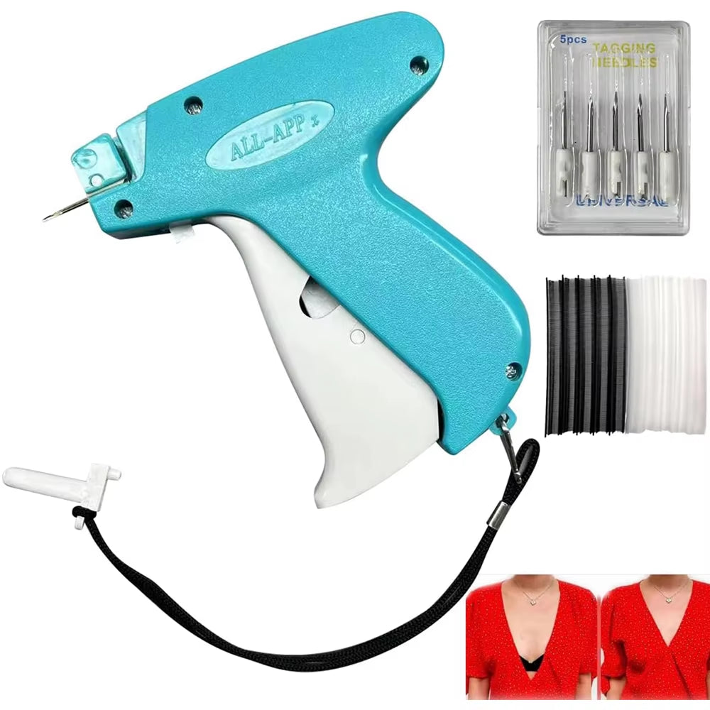 Fine Stitch Gun Stitchy Quick Clothing Fixer for Clothes Micro Tagging Gun Clothing Mini Speedy Sticky Sewing Gun Hemming Tool